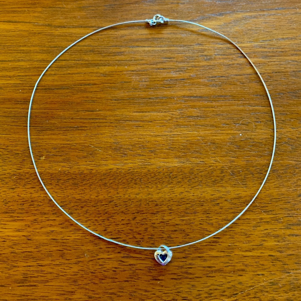 Sapphire Birthstone Necklace - Tracy’s Jewelers